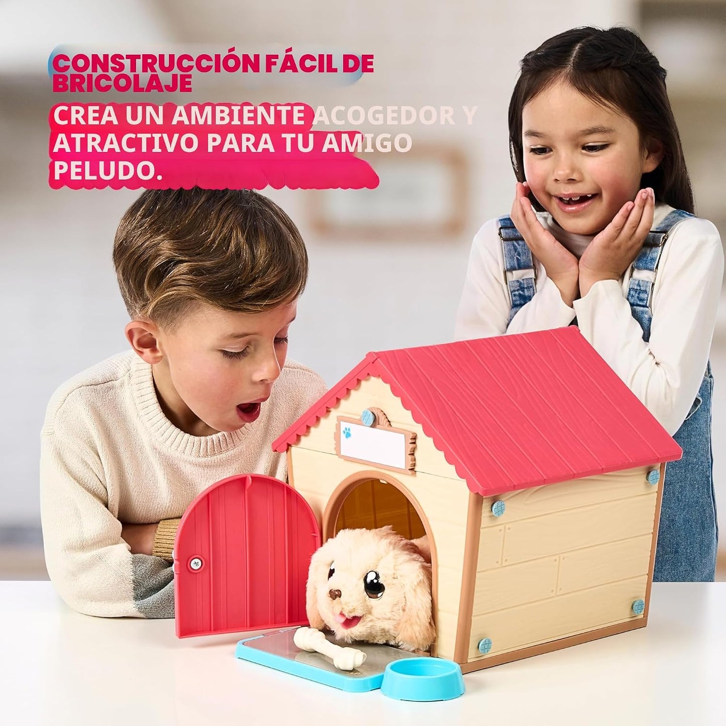 Little Live Pets My Puppy's Home Playset, juego interactivo par...