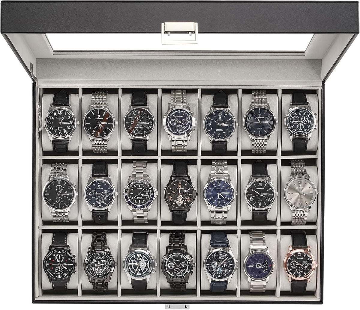 ProCase Funda para reloj para hombre, 21 ranuras para hombre, organ...