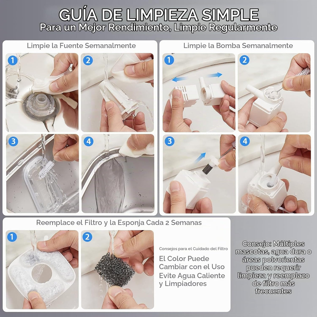 Veken - Ganador del Premio a la Innovación, Fuente de Agua para Gat...