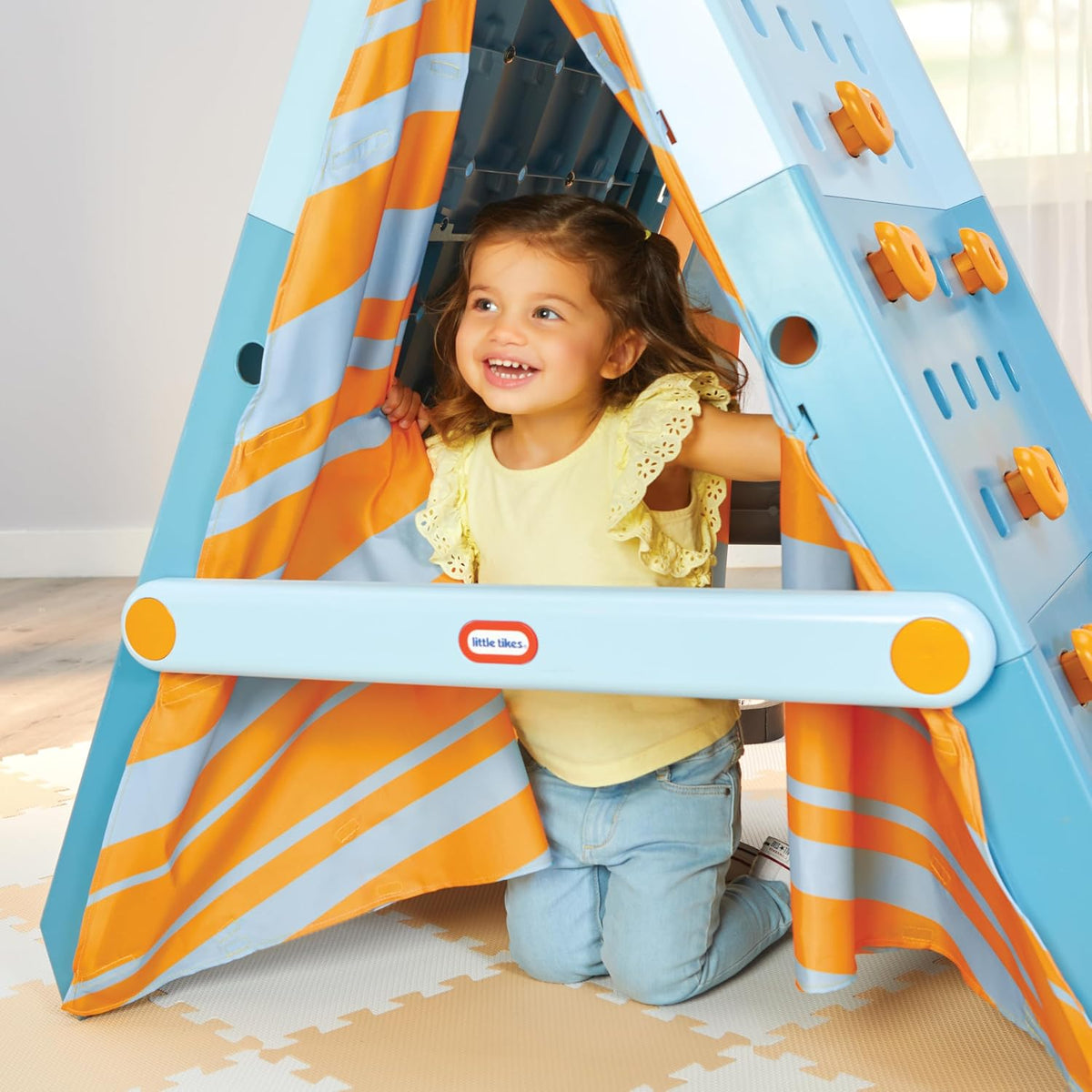 Little Tikes Campin' &amp; Climb Wall, Pared de Escalada y Tien...