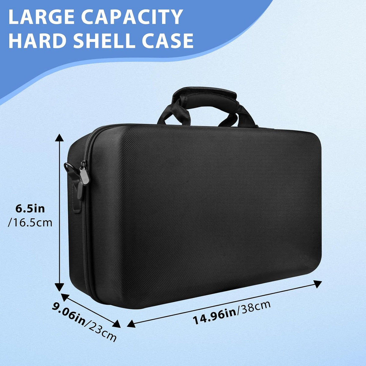 LVKAYCE Estuche de transporte compatible con PS5 SLIM 2023, bolsa d...