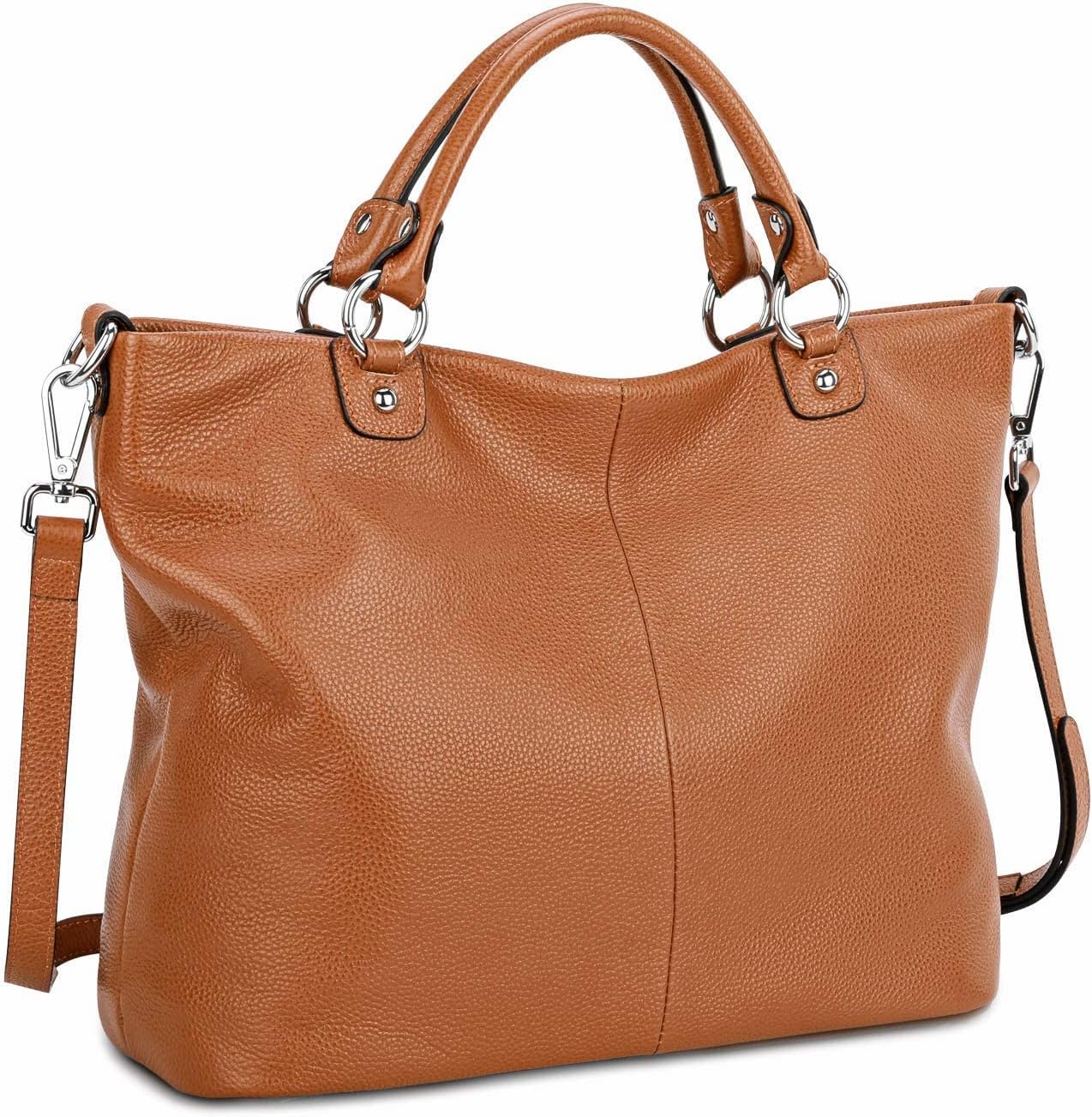 Bolso Kattee para mujer de cuero suave, bolso cruzado superior y bo...
