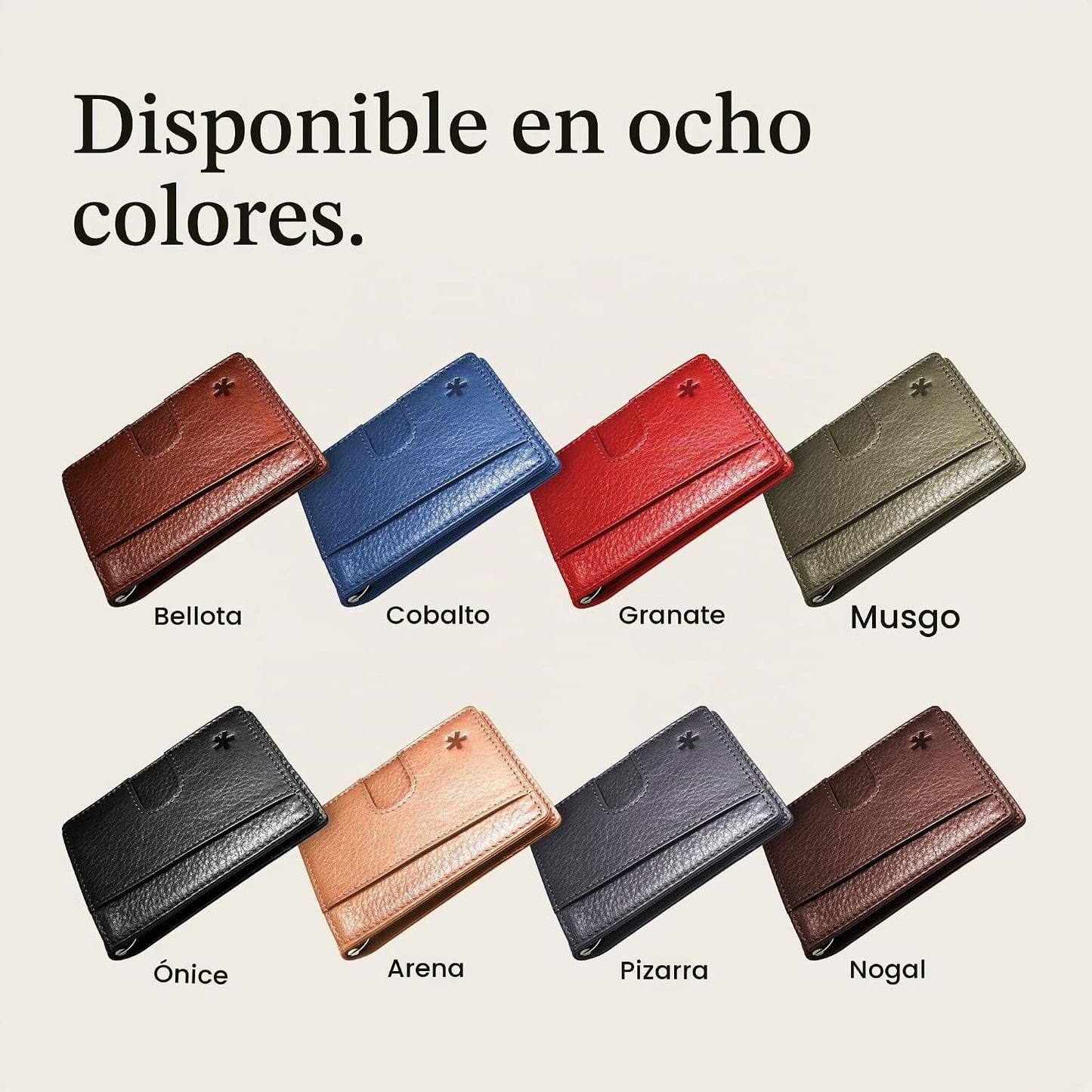 Swear Brands Billetera delgada con clip para dinero, cartera minima...