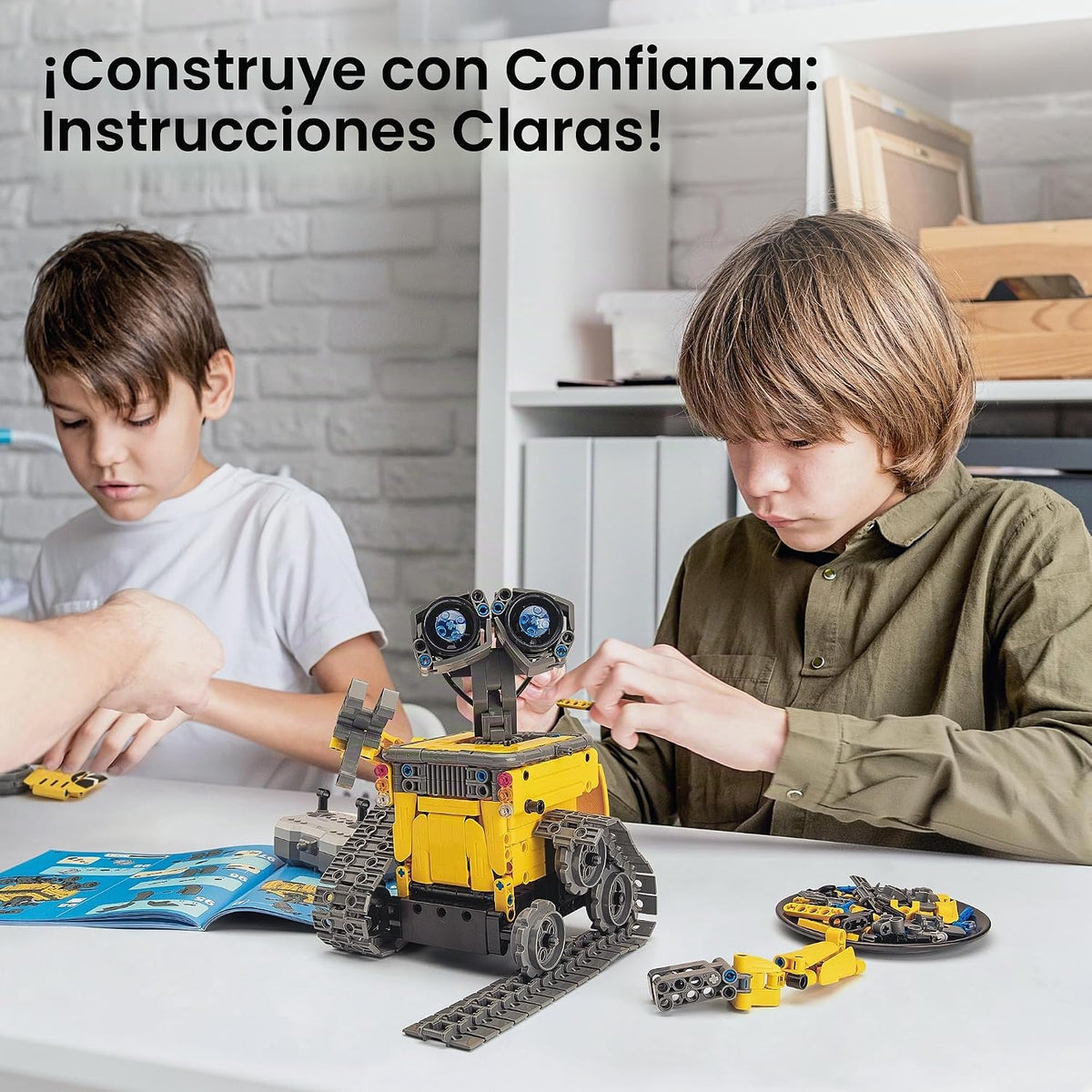 Mibido Kit de construcción de robot STEM de regalo para niños de 8...