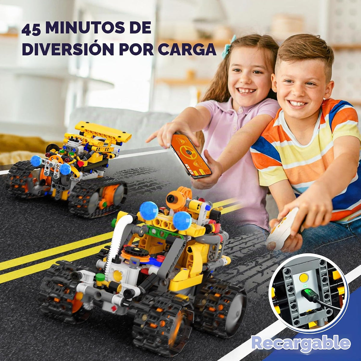Kit de construcción de robot Demkia para niños y adultos, kit de ro...