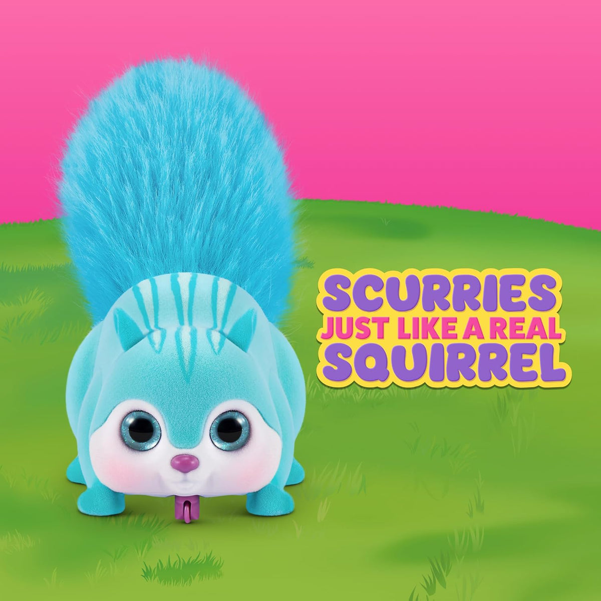 Pets Alive Scurry'n Squirrel (azul + naranja) Paquete de 2 por...