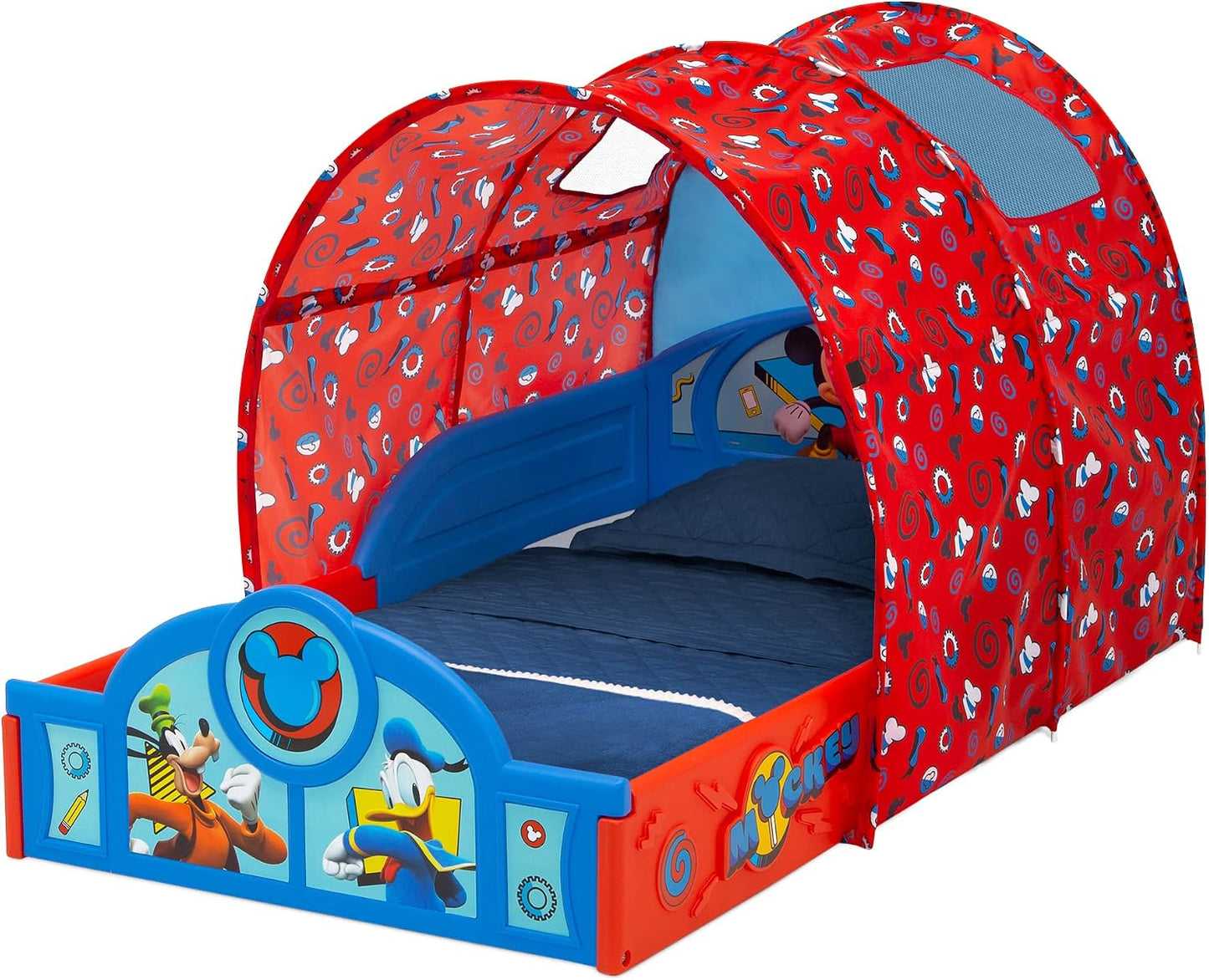 Delta Children - Cama para dormir y jugar para niños pequeños con t...