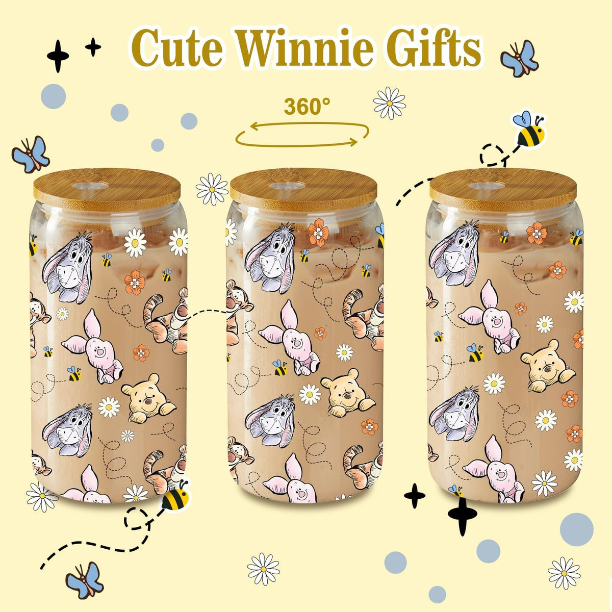 Regalos de cumpleaños de Winnie, regalos de agradecimiento a The Po...