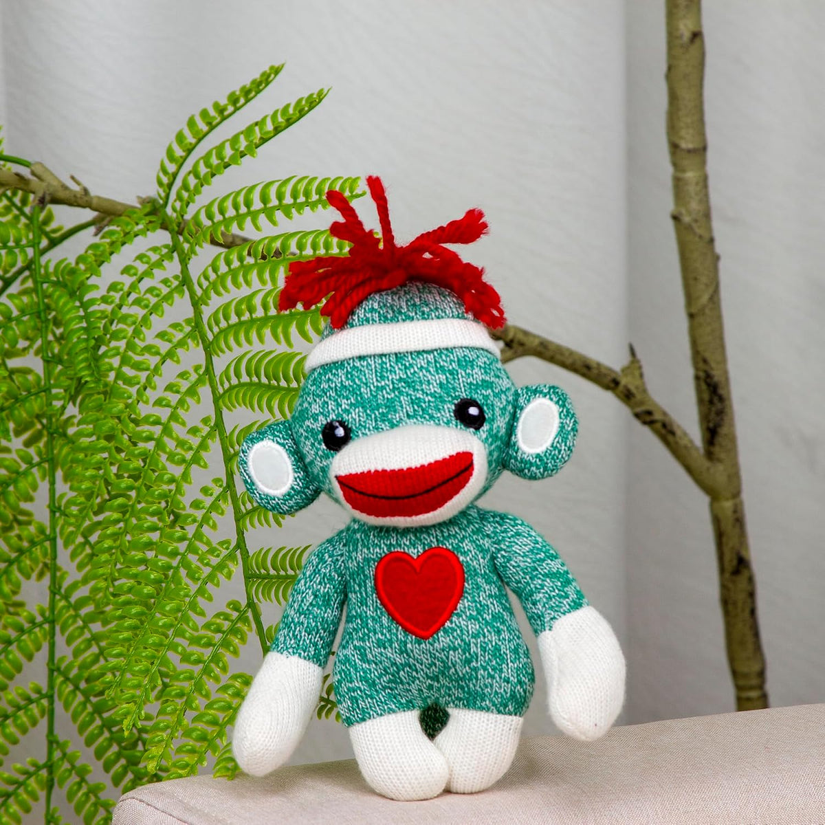 Plushland Adorable mono calcetín, el original juguete de peluche tr...