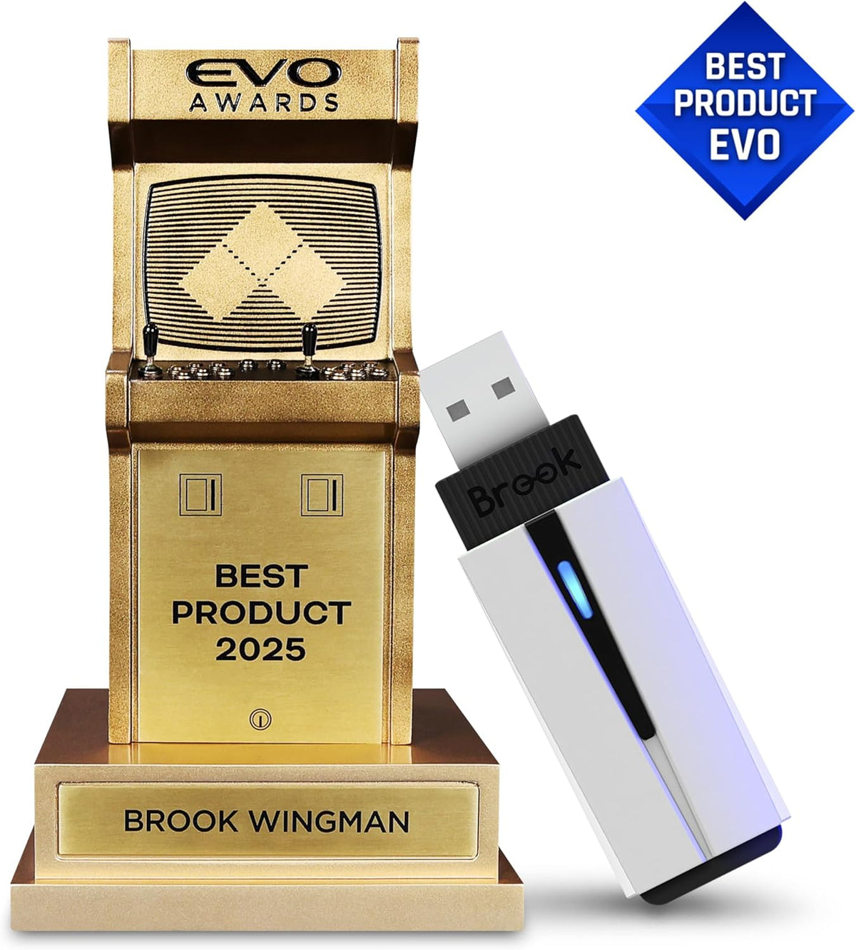 Brook Wingman P5 - Convertidor de controlador de PC P5 P4 con sopor...