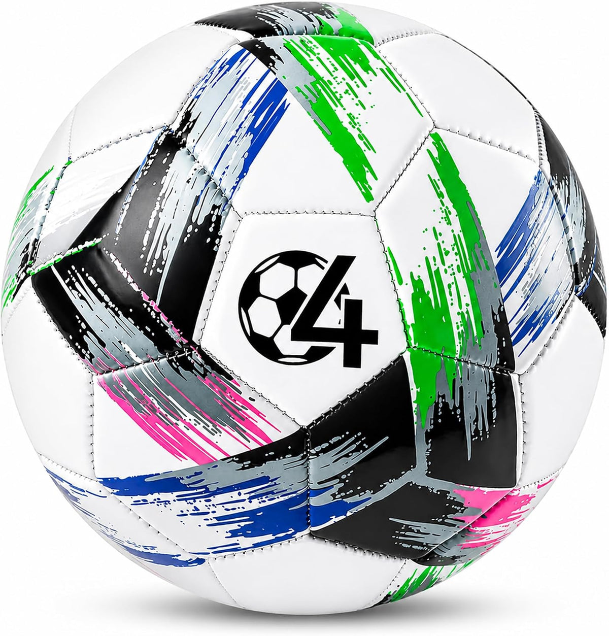 Innotoys Balón de fútbol tamaño 5, tamaño 4, tamaño 3, desinflado,...
