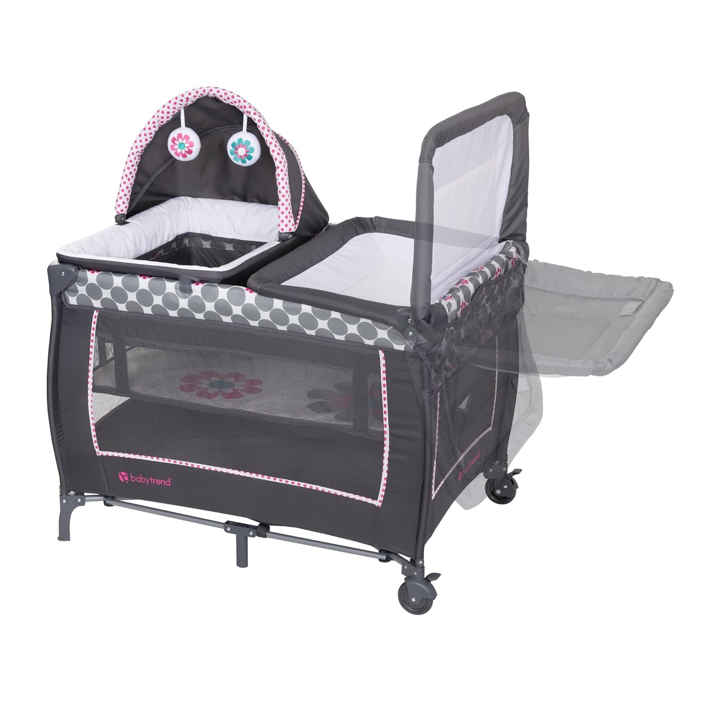 Baby Trend Lil' Snooze™ Deluxe II Centro de Guardería® Playard,...