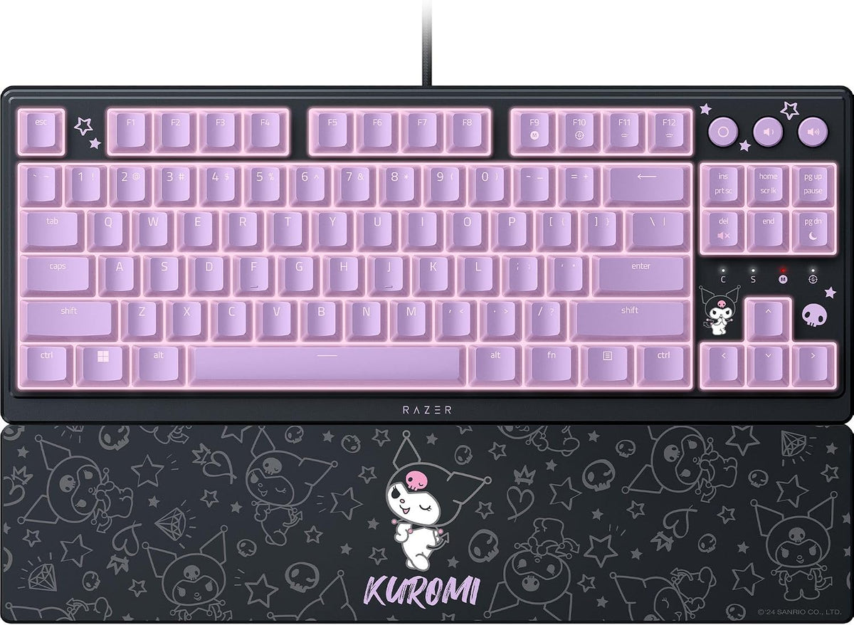 Razer Ornata V3 TKL Teclado para juegos, teclas de perfil bajo, edi...