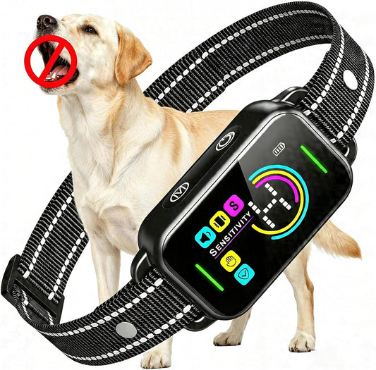Collar antiladridos para perros grandes, medianos y pequeños \u2013...