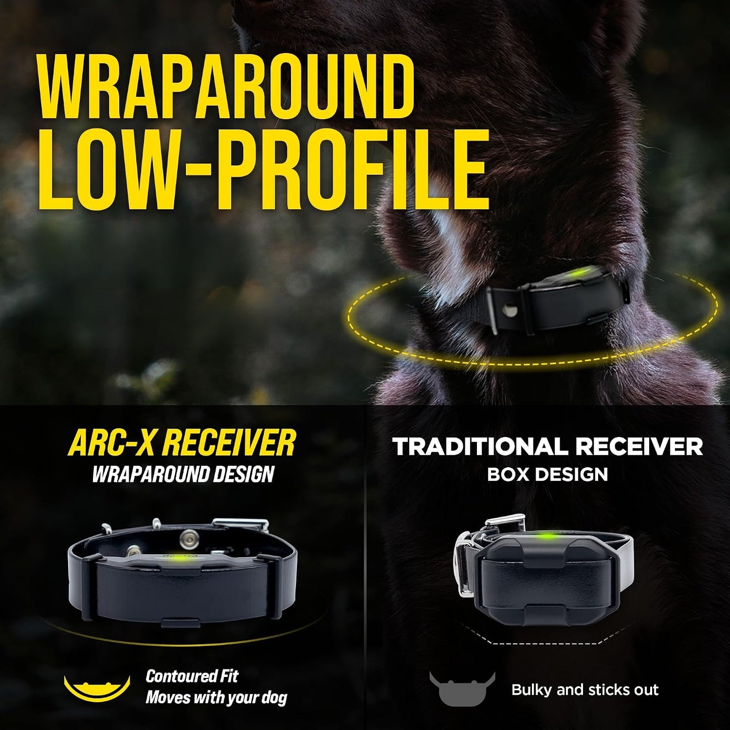 Dogtra ARC-X - Collar electrónico para entrenamiento de perros, ran...