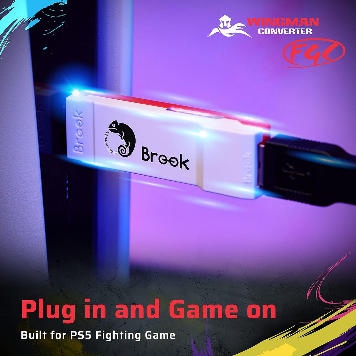 Brook Wingman FGC Converter - un convertidor de joystick de arcade,...