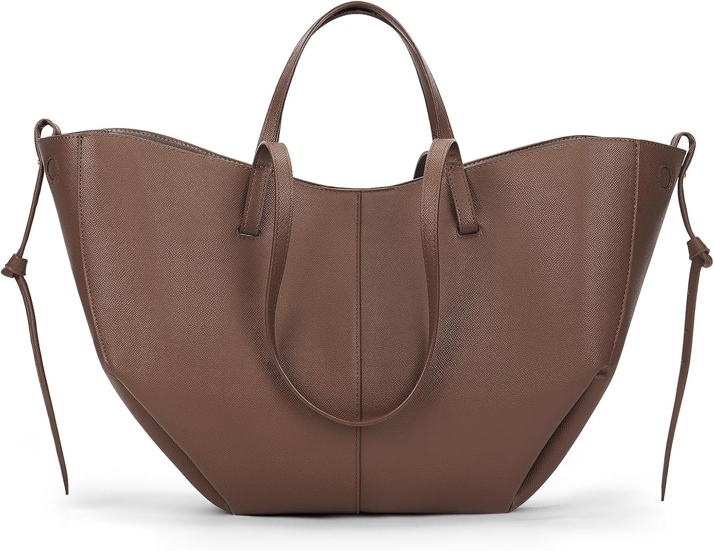 Juoxeepy Bolsa de trabajo de piel sintética para mujer, bolso de ma...