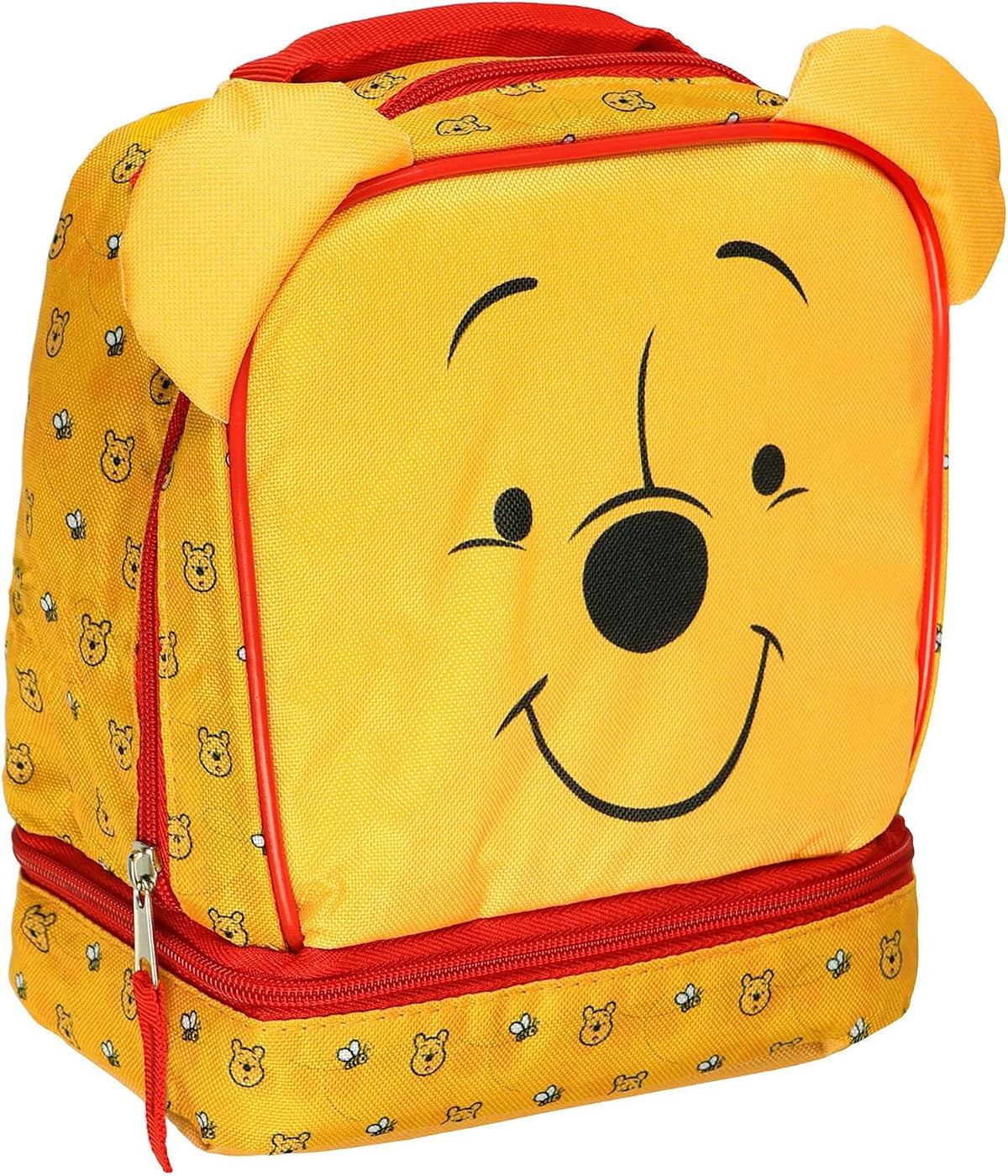 Disney Winnie The Pooh - Lonchera con personajes 3D de 9 pulgadas,...