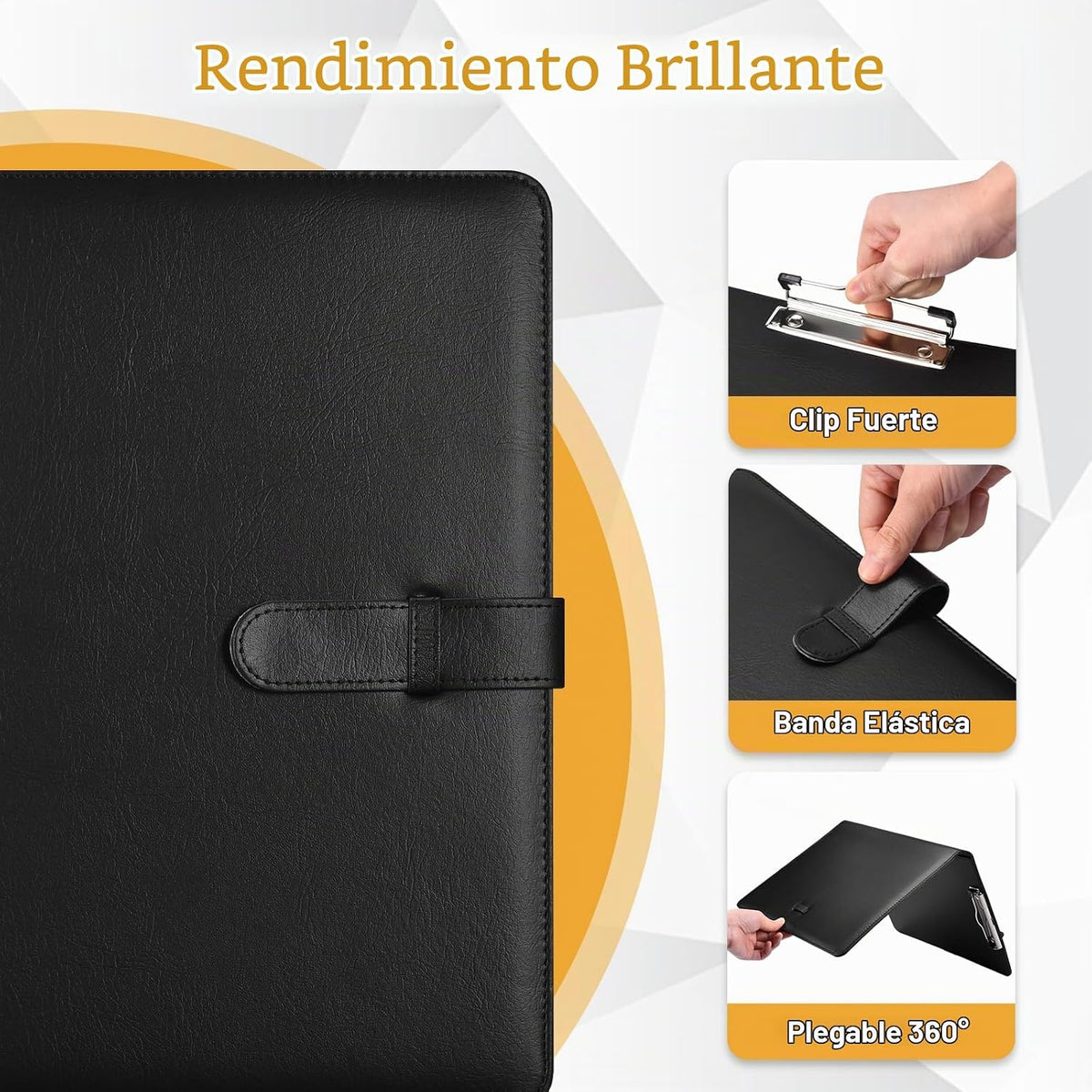 Carpeta portafolio Padfolio Pacific Mailer con portadocumentos, car...