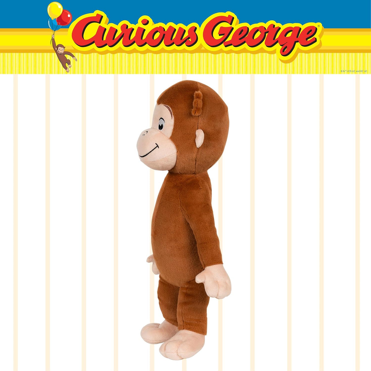 Curious George Kids Bedding - Almohada de felpa súper suave y acoge...