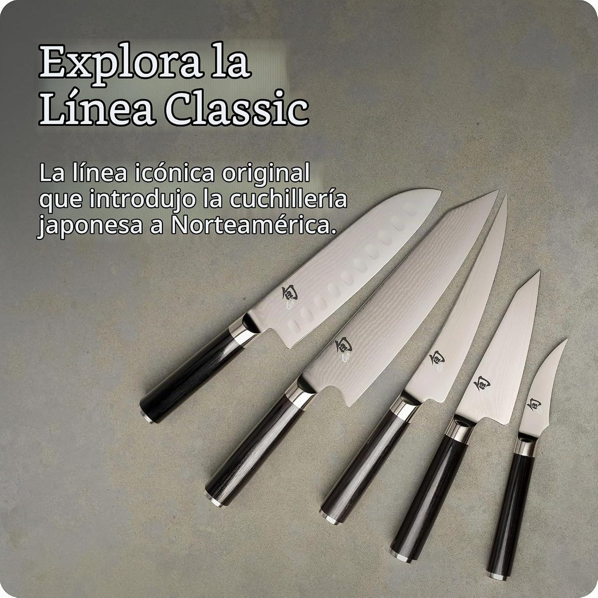 Shun cuchillo clásico para chef, 8 pulgadas, Negro | Cuchillo de co...