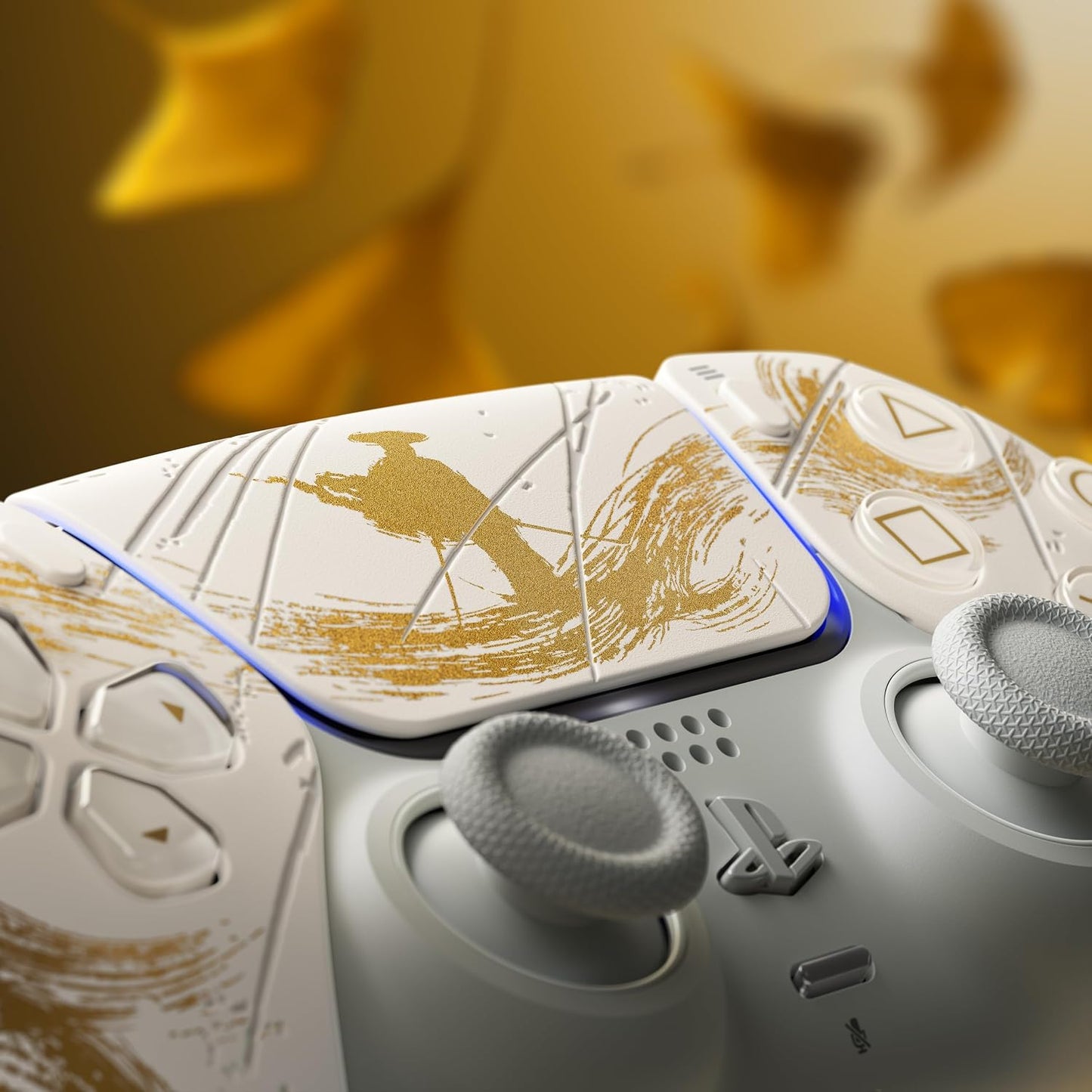 Mando inalámbrico PlayStation DualSense® \u2013 Ghost of Yōtei Gold...