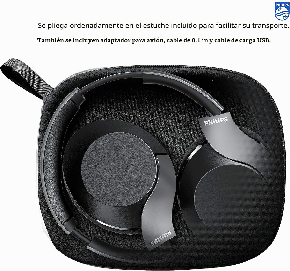 Philips PH805 Auriculares inalámbricos con cancelación activa de ru...