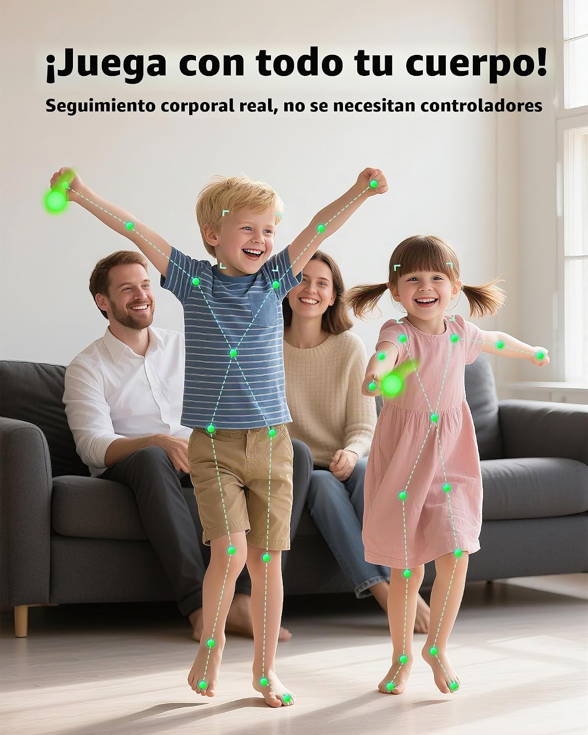 Consola de juegos AR Motion para niños: sistema de videojuegos de T...