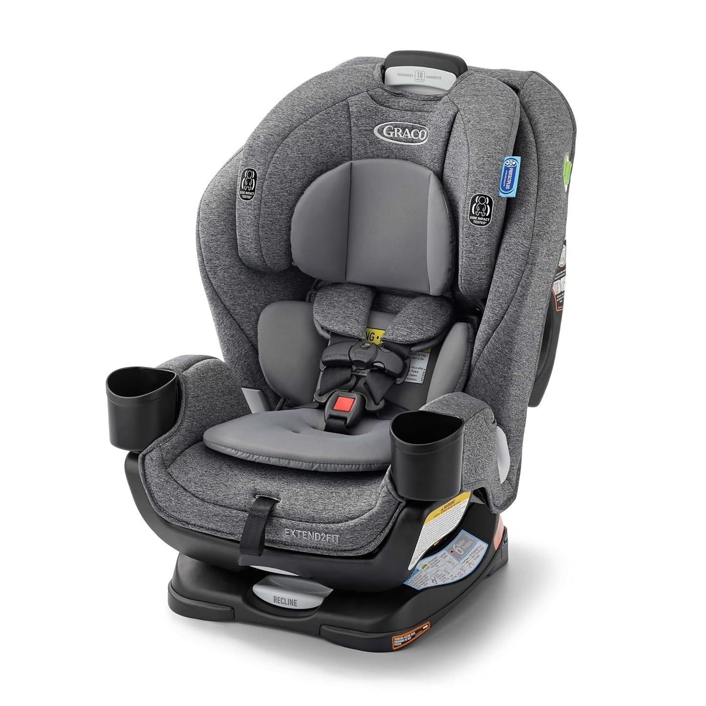 Graco Extend2Fit - Asiento convertible 3 en 1 para automóvil, 3 mod...