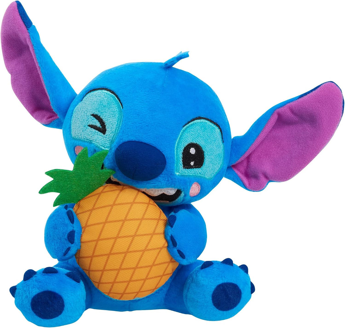 Disney Stitch - Peluche pequeño de Stitch y piña, animal de peluche...