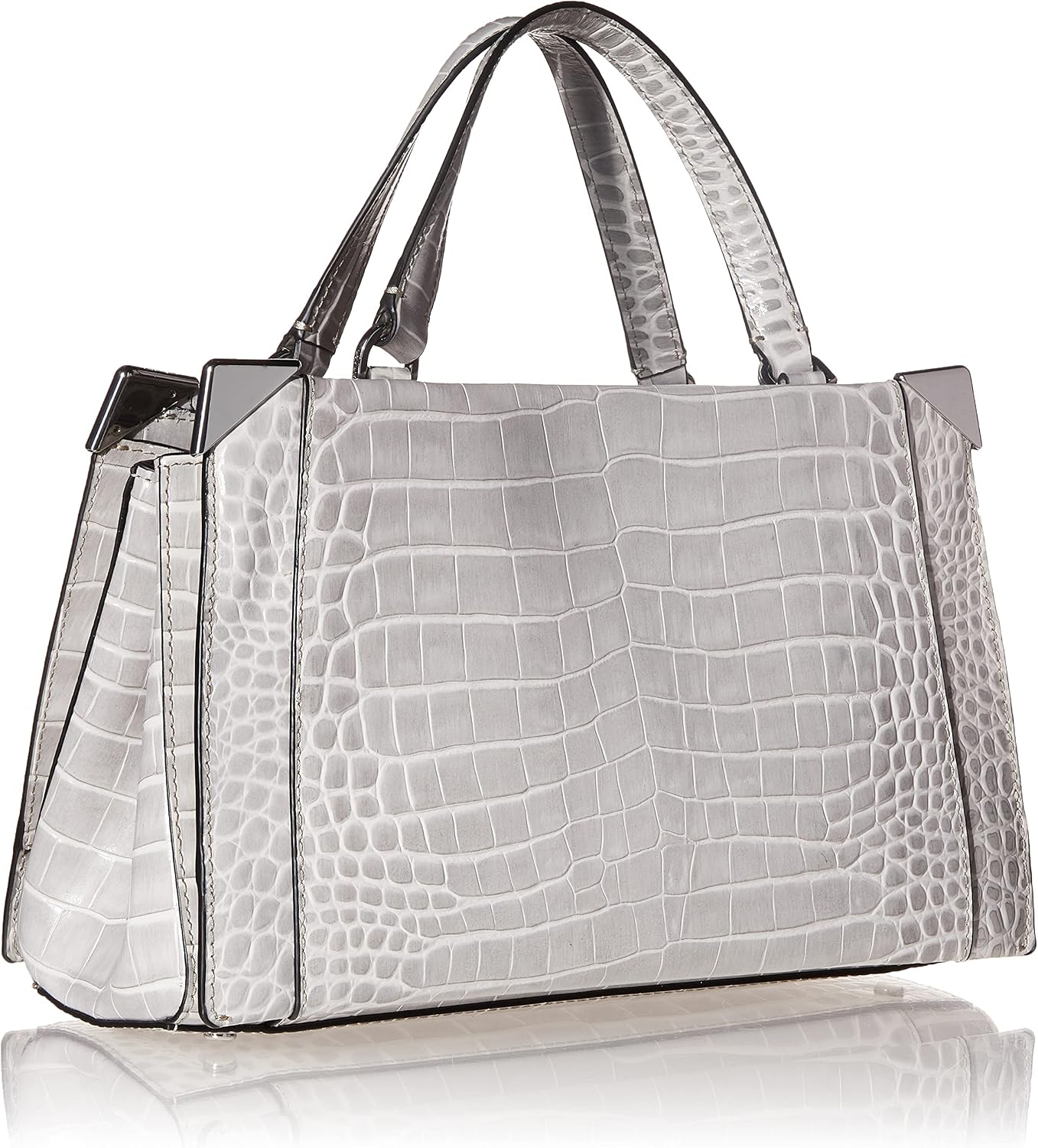 Calvin Klein Fern Triple Compartimento Satchel para mujer