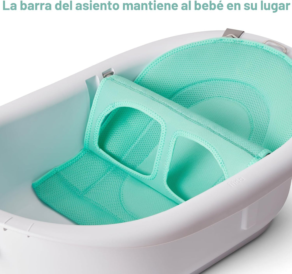 Frida Baby Bañera de bebé 4 en 1 Grow-with-Me, bañera para recién n...