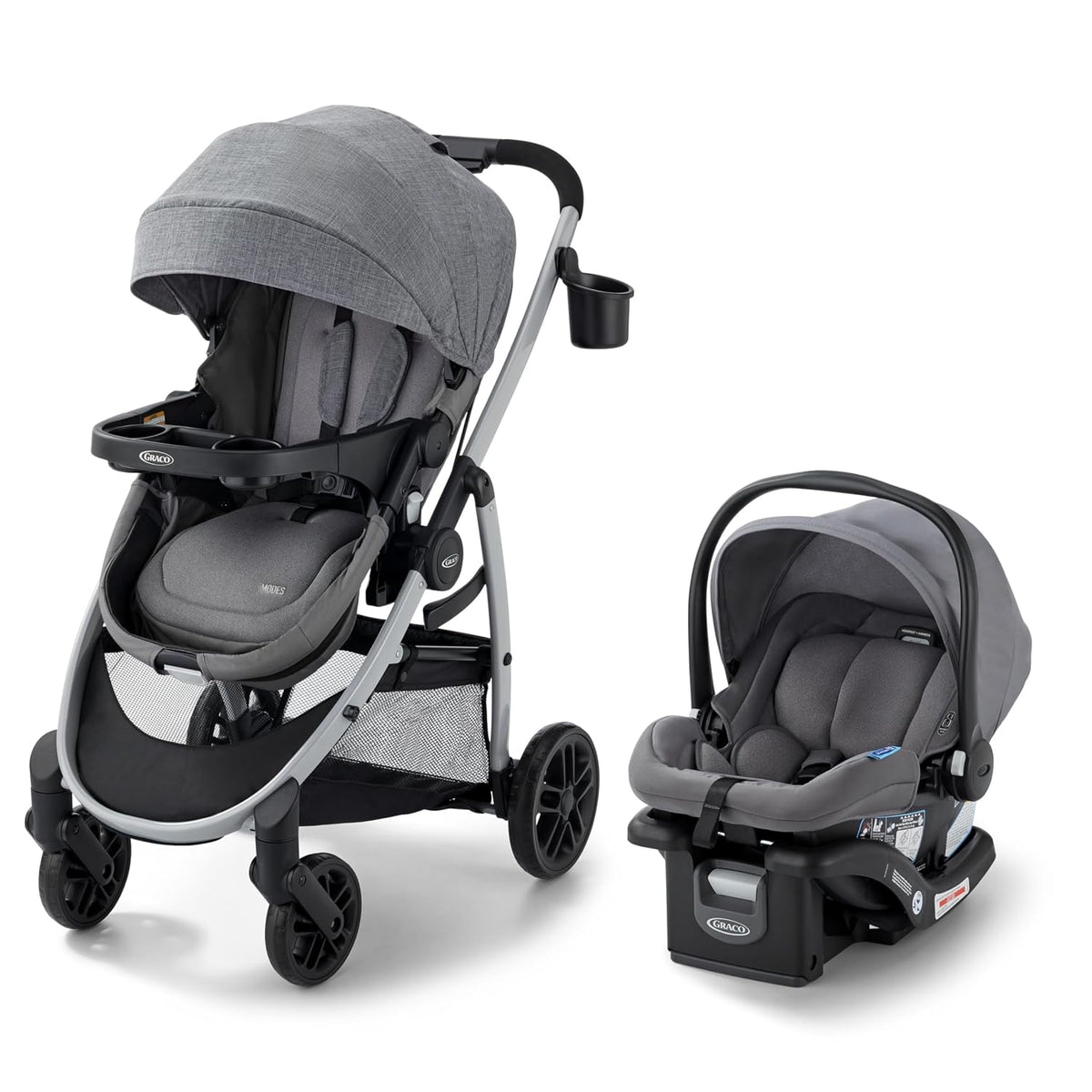 Sistema de viaje Pramette de Graco Modos, asiento de coche y cochec...