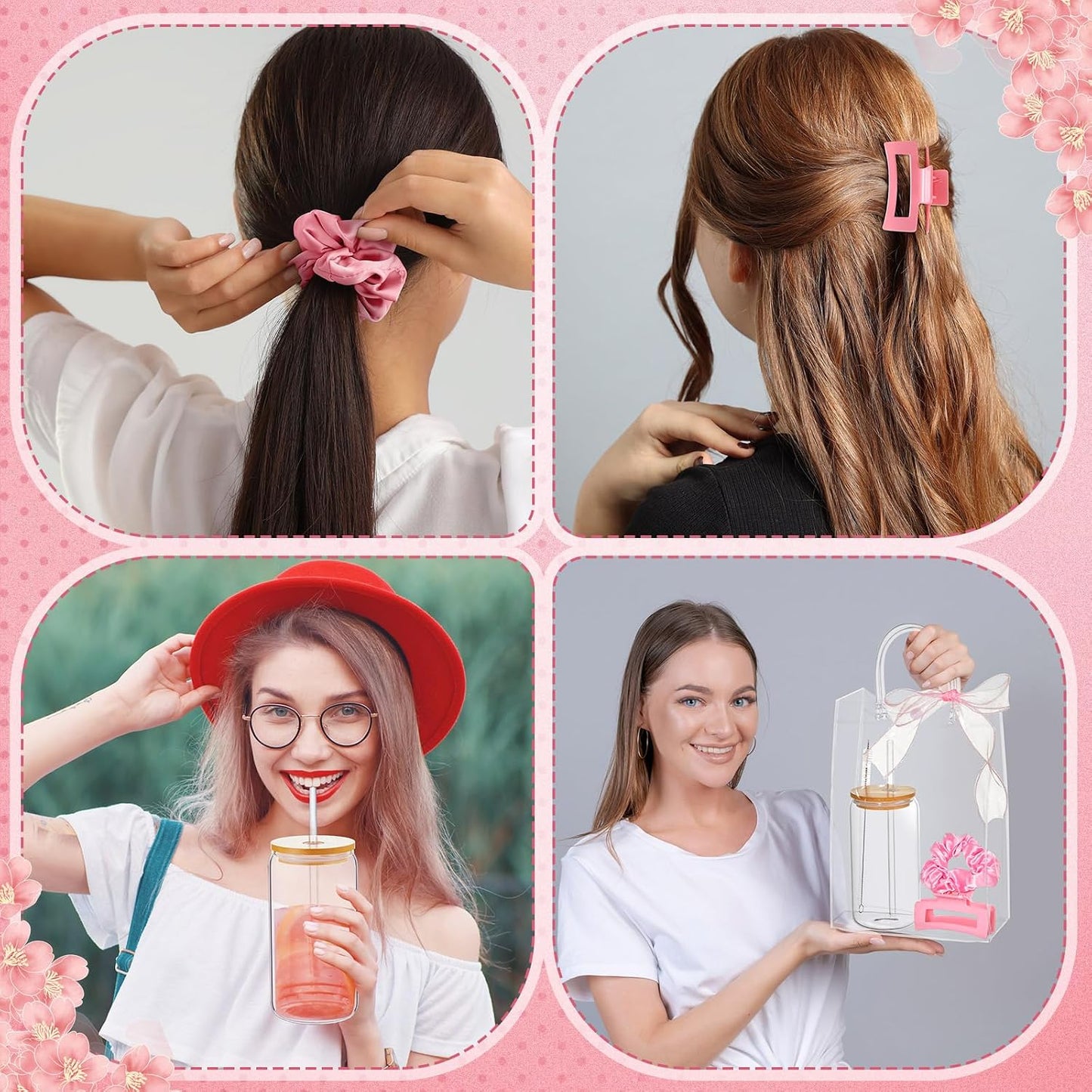 SiliFine Juego de 41 unidades\/10 regalos de cumpleaños para niñas,...