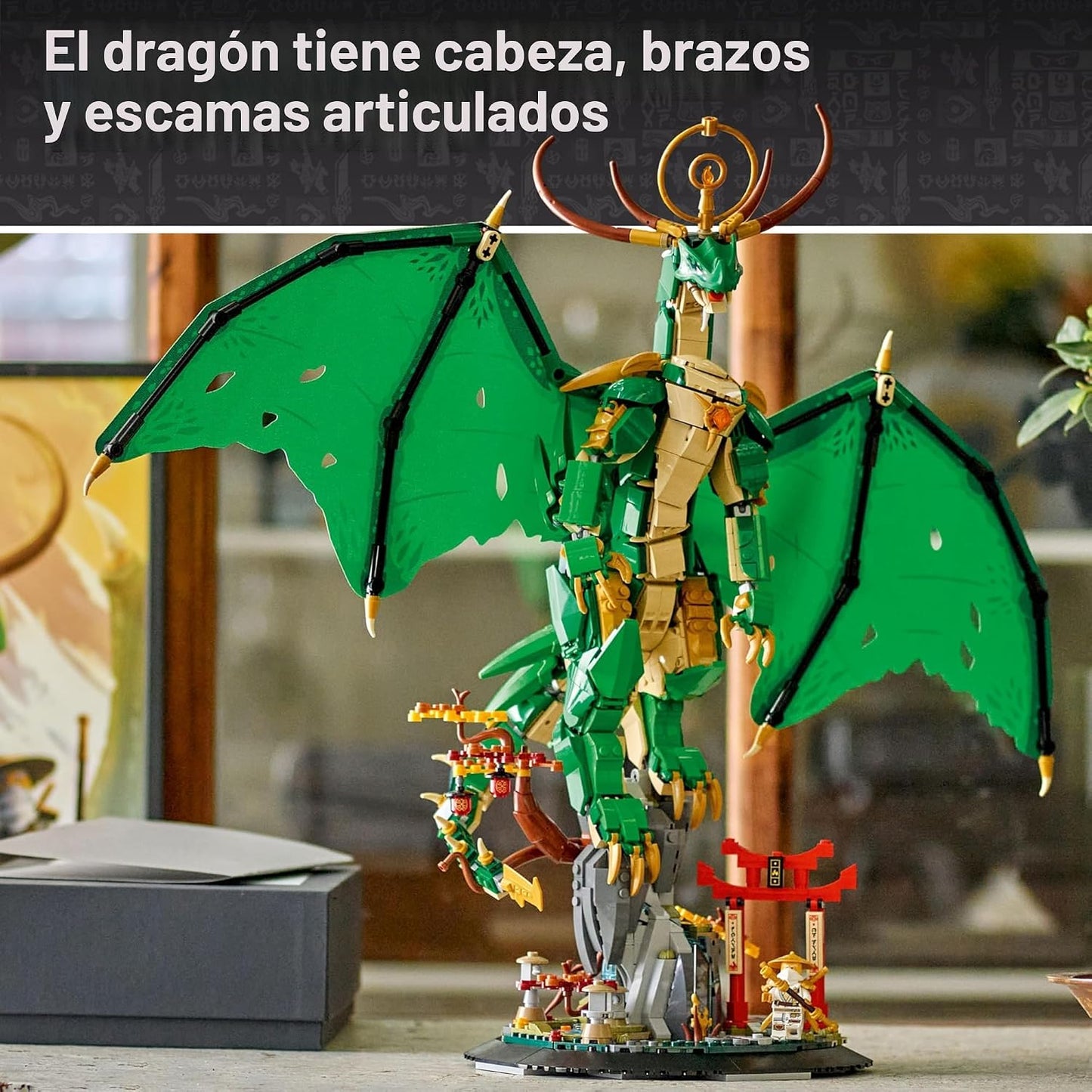LEGO NINJAGO The Guardian Dragon - Kit de construcción de modelos d...