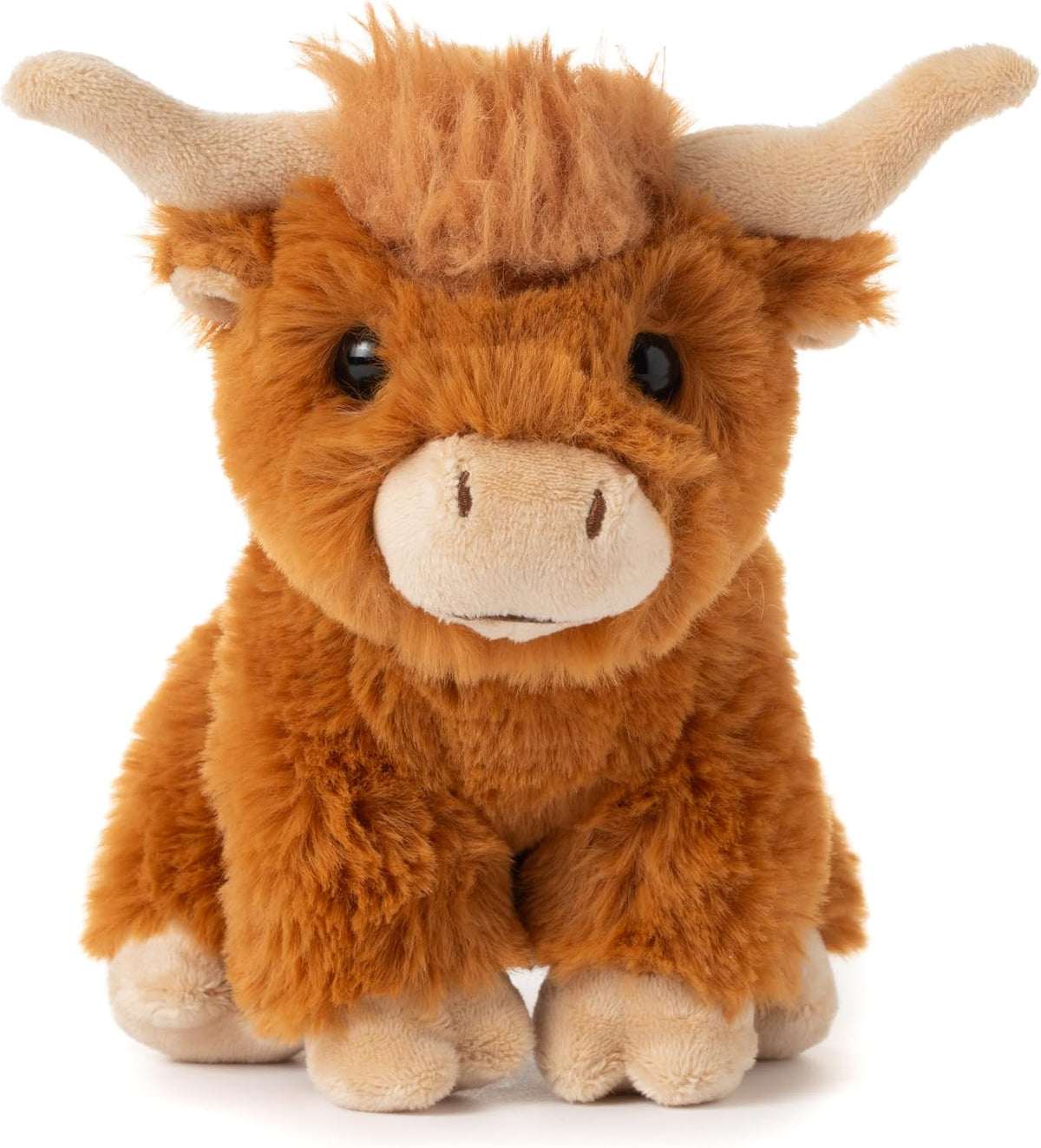 The Petting Zoo Highland Cow - Peluche de animal de peluche, Babiez...