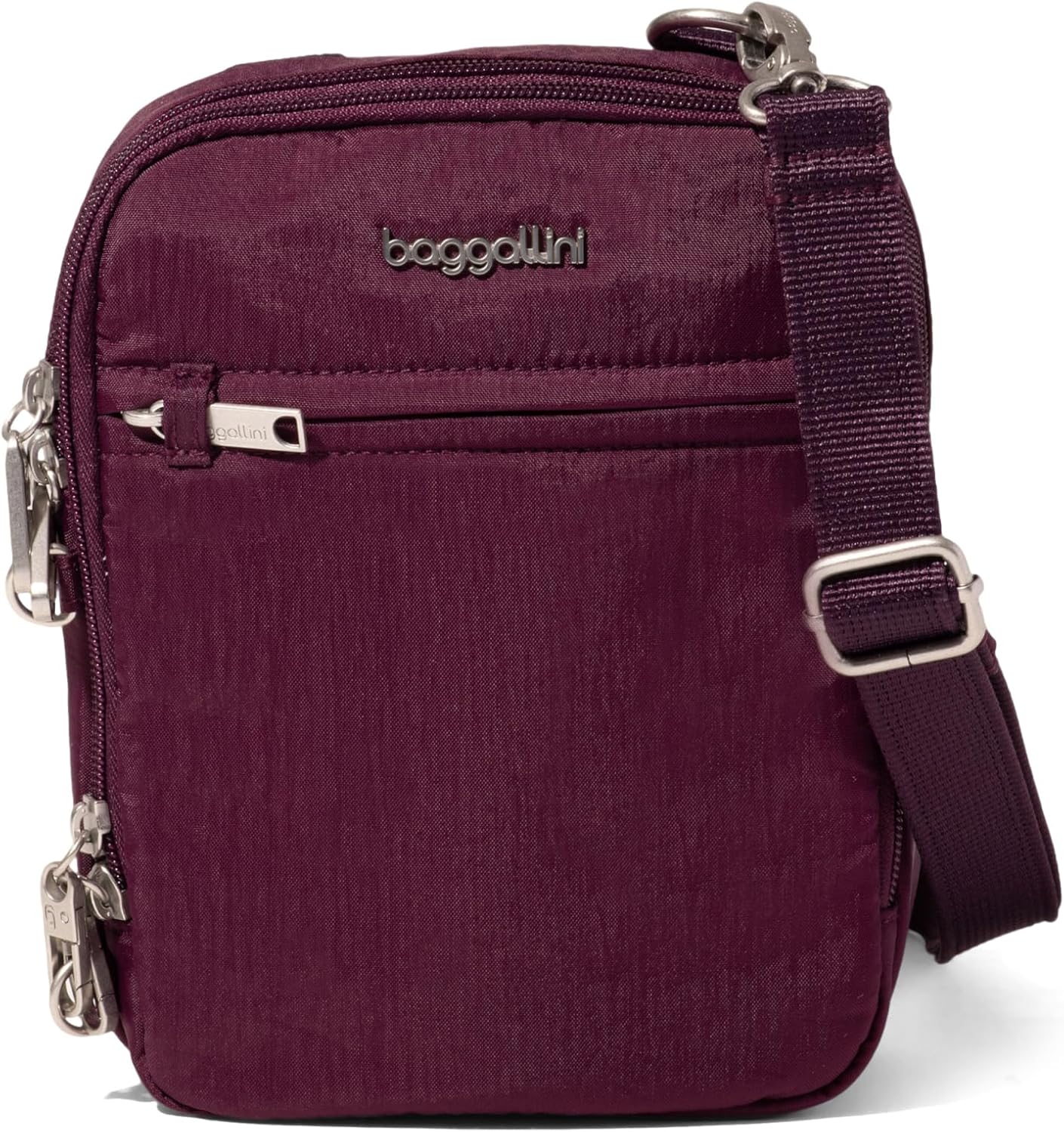 Baggallini Securtex® Mini Everything - Bolsa cruzada antirrobo de 6...