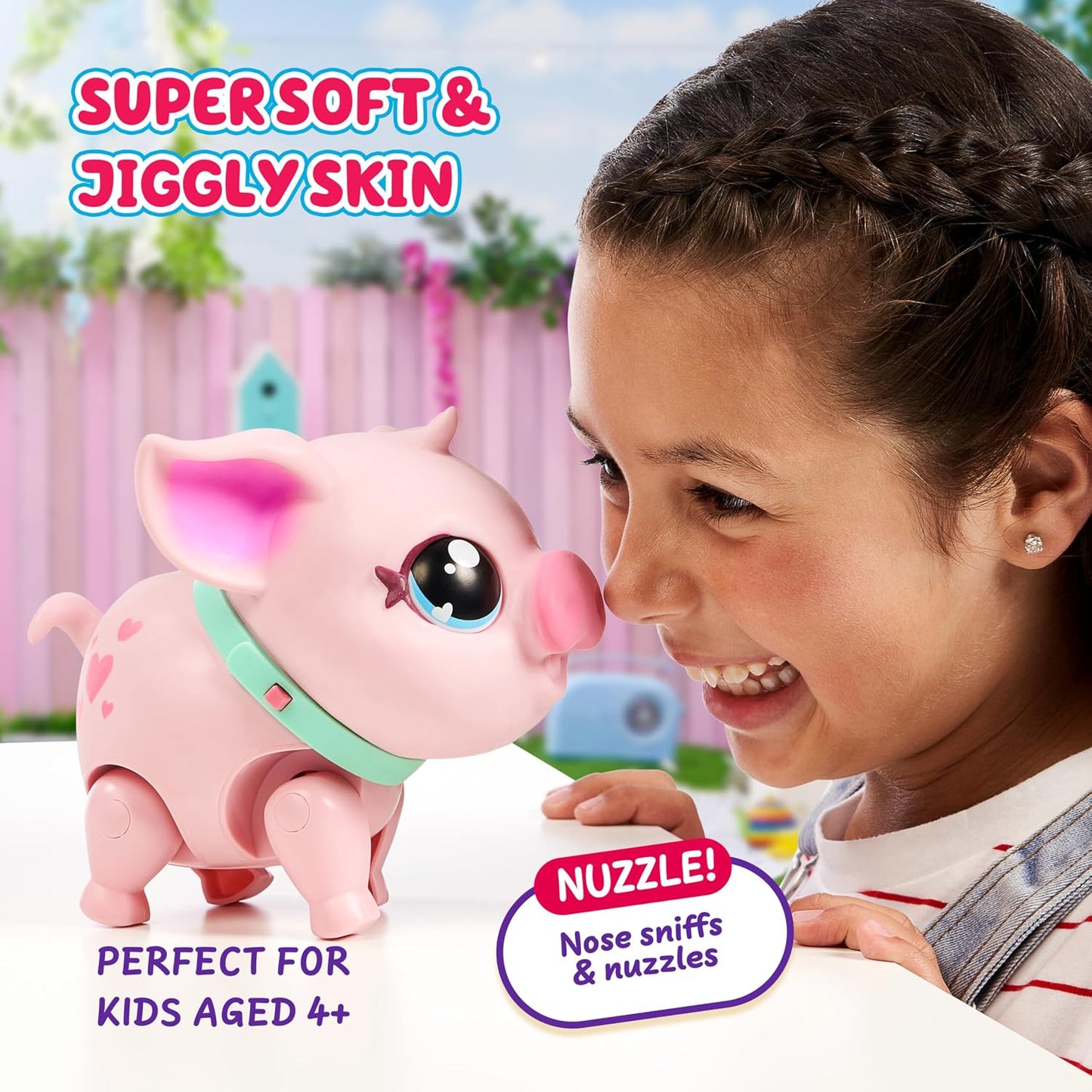 Little Live Pets My Pet Piggly the Toy Pig, juguete interactivo con...