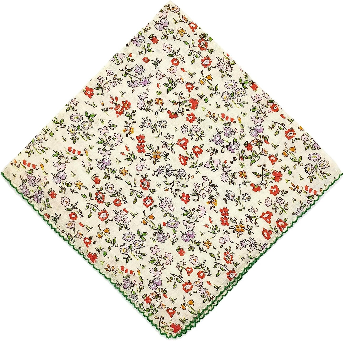 Gorgeous Island Paquete de 4 bandanas 100% algodón para mujer de 22...