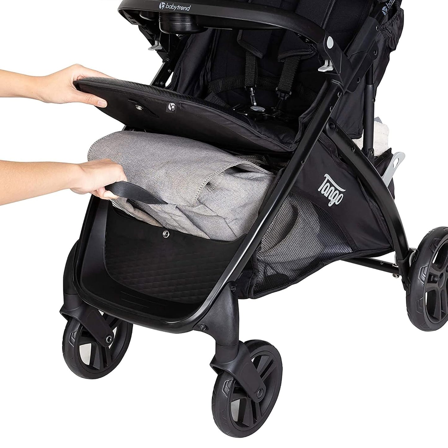 Baby Trend Tango - Cochecito de bebé | Doble suspensión y 2 portava...
