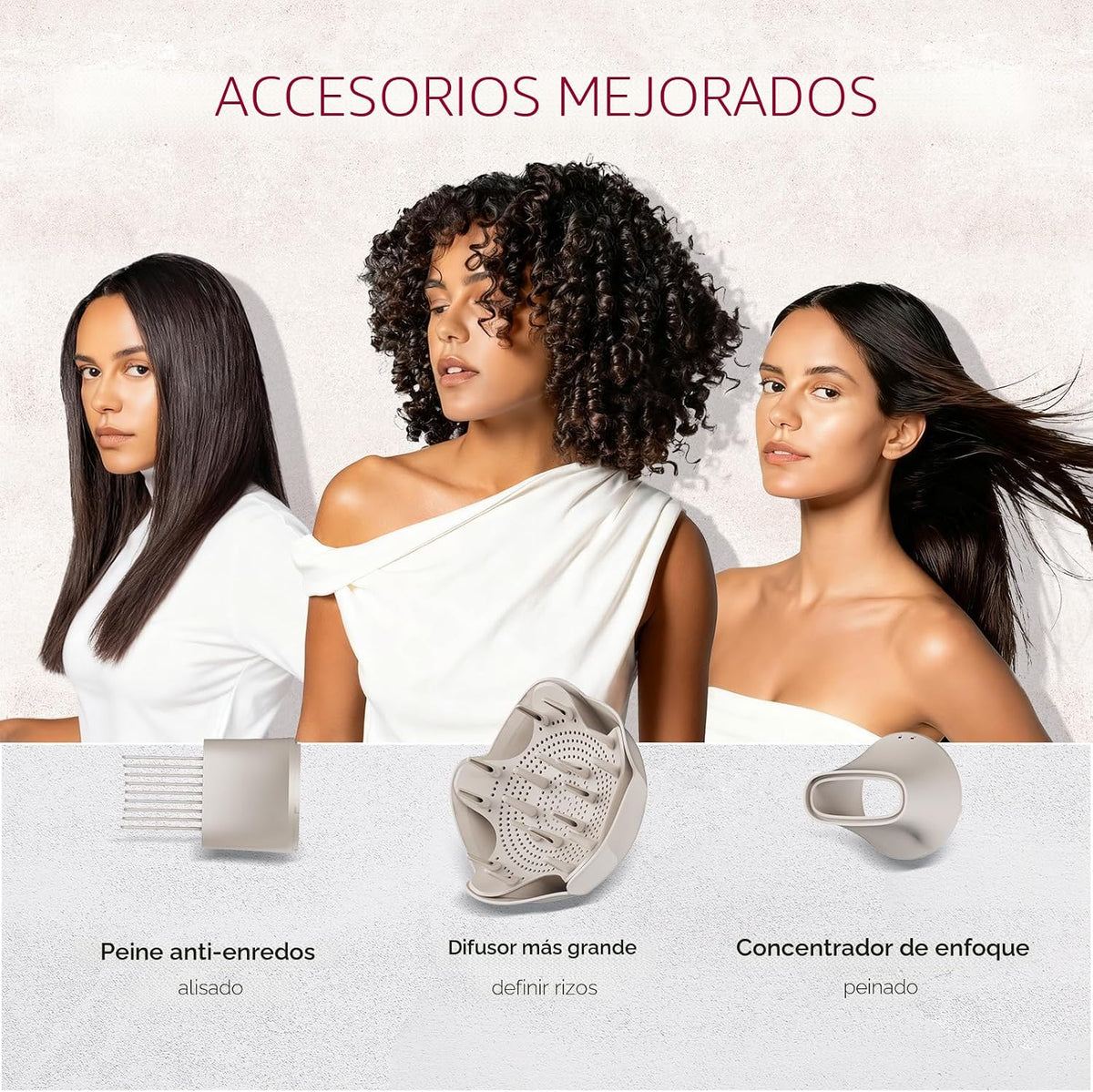 TYMO Secador de pelo Secador de pelo 300M Secador de pelo iónico co...