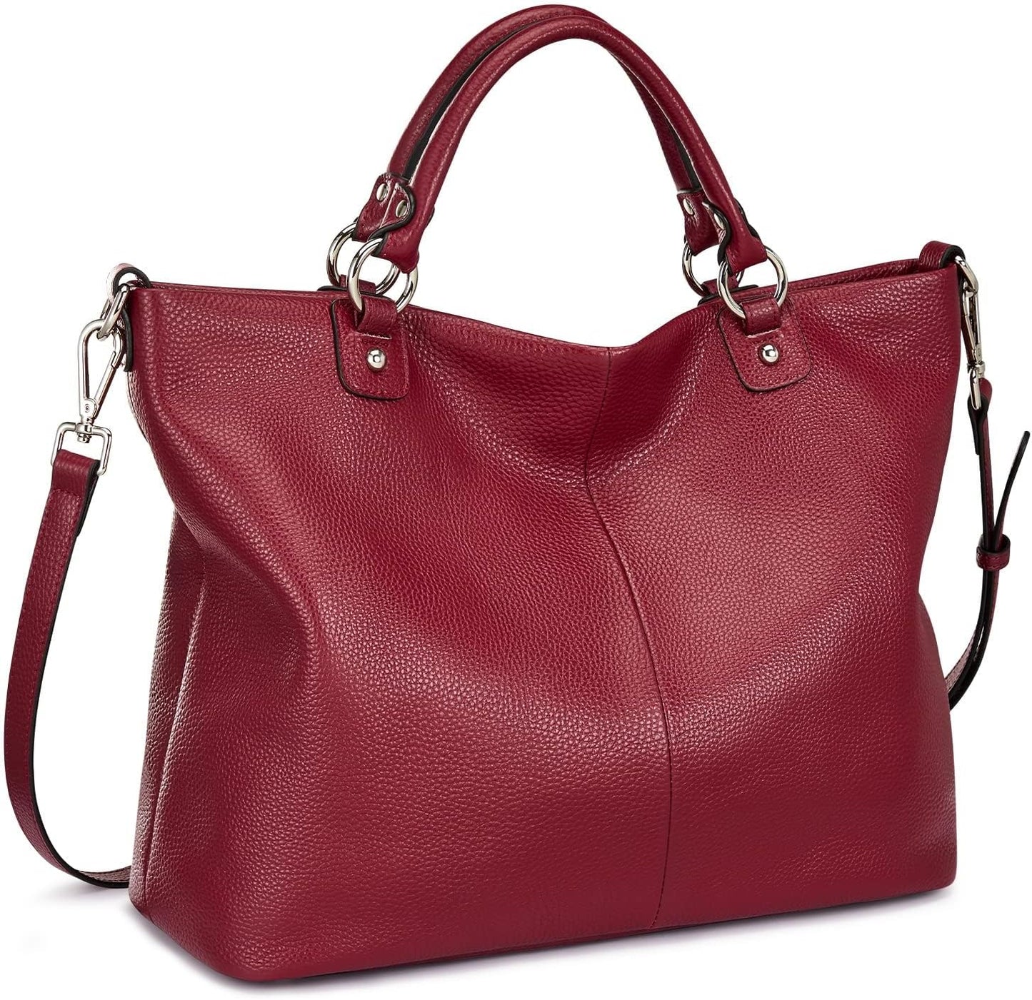 Bolso Kattee para mujer de cuero suave, bolso cruzado superior y bo...