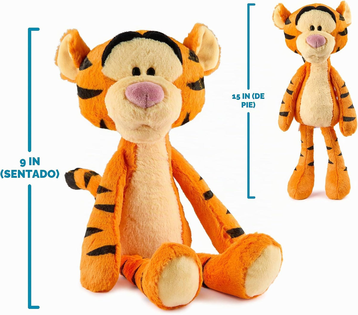 GUND Disney Oficial Tigger Toothpick de Peluche, Winnie The Pooh, A...