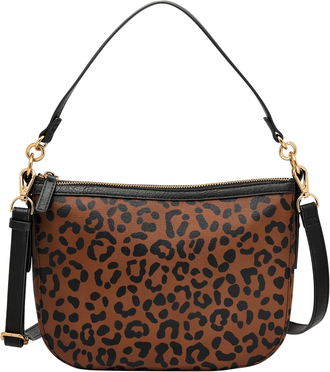 Fossil Women's Jolie Leather Crossbody Purse Handbag
