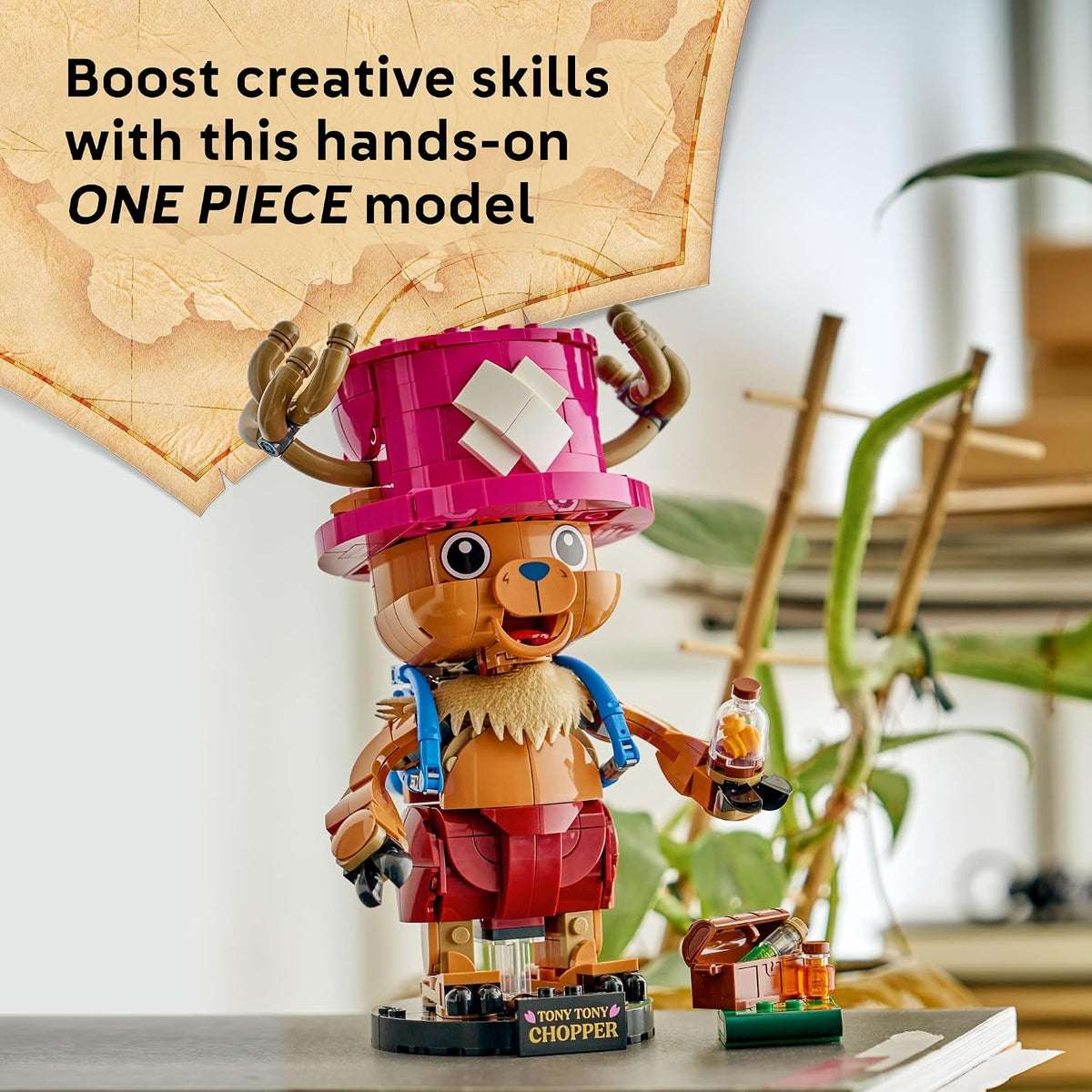 LEGO ONE PIECE Tony Tony Chopper - Juguete de construcción para niñ...