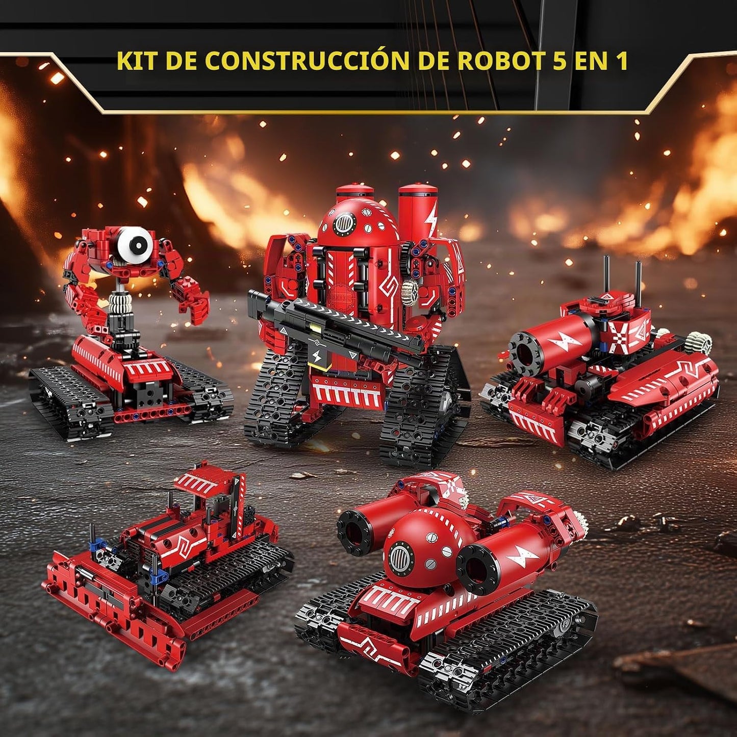 OUTOGO STEM - Kit de construcción de robot para niños de 8 a 16 año...