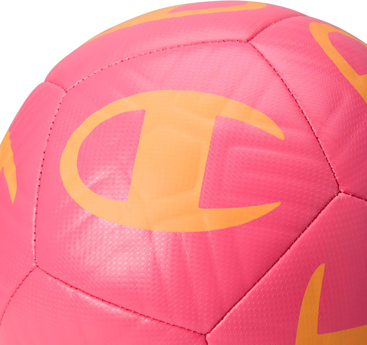 Champion Playmaker Logo Balón de fútbol desinflado con bomba, balón...