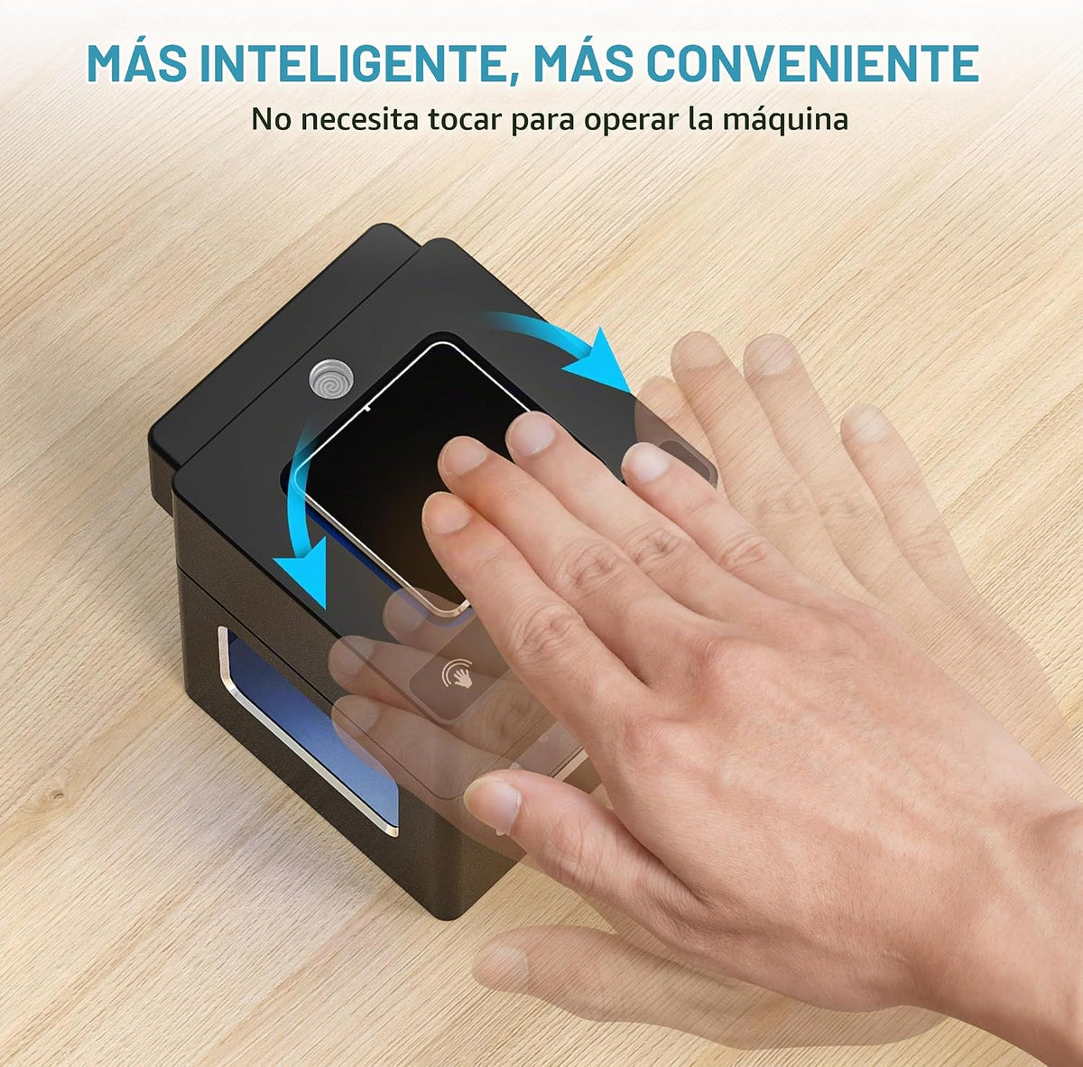 VANSU Cenicero Inteligente HEPA Sin Humo para Interior con Encended...