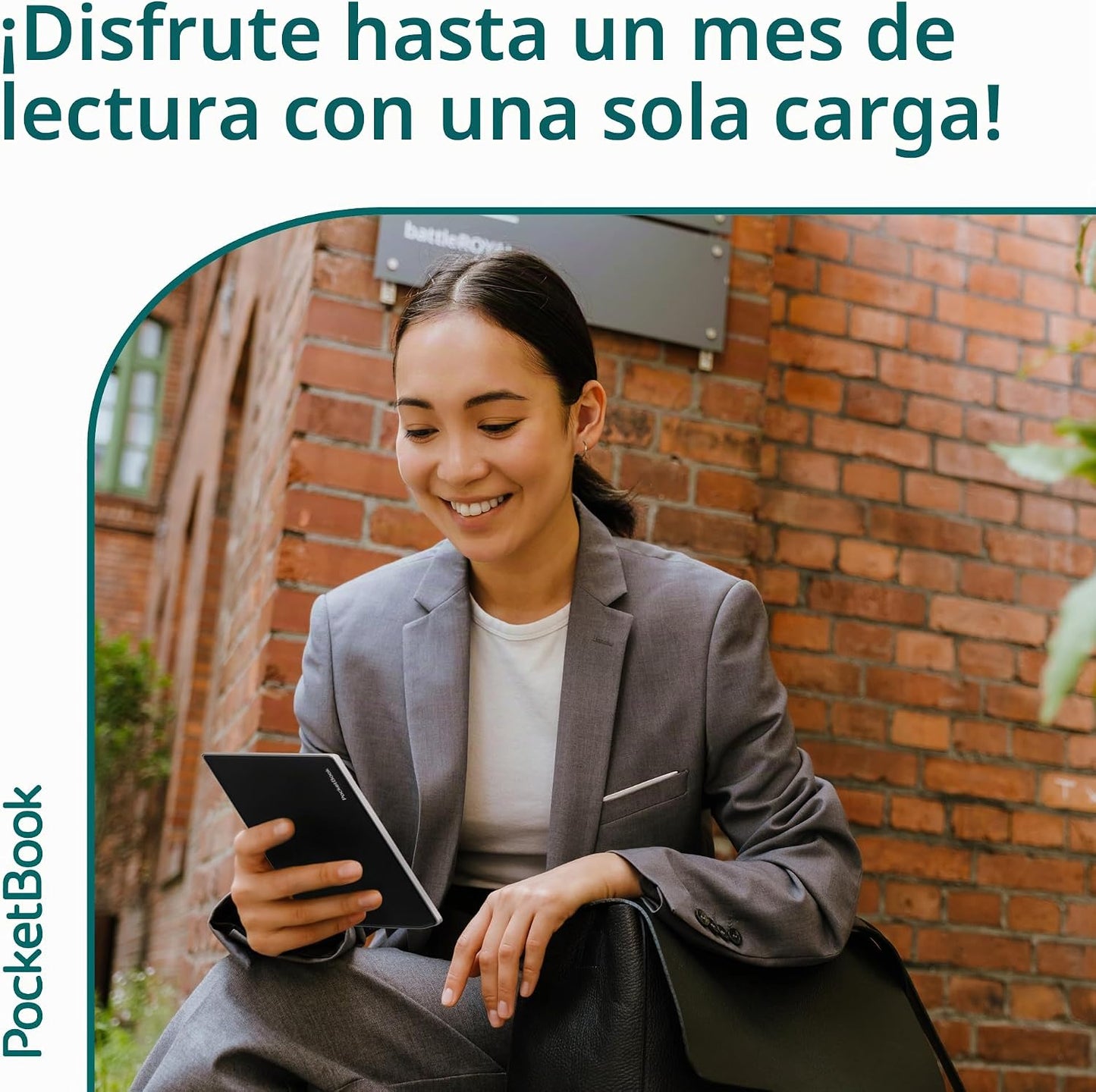 PocketBook Verse E-Reader | Pantalla táctil HD E-Ink Carta™ de 6 pu...