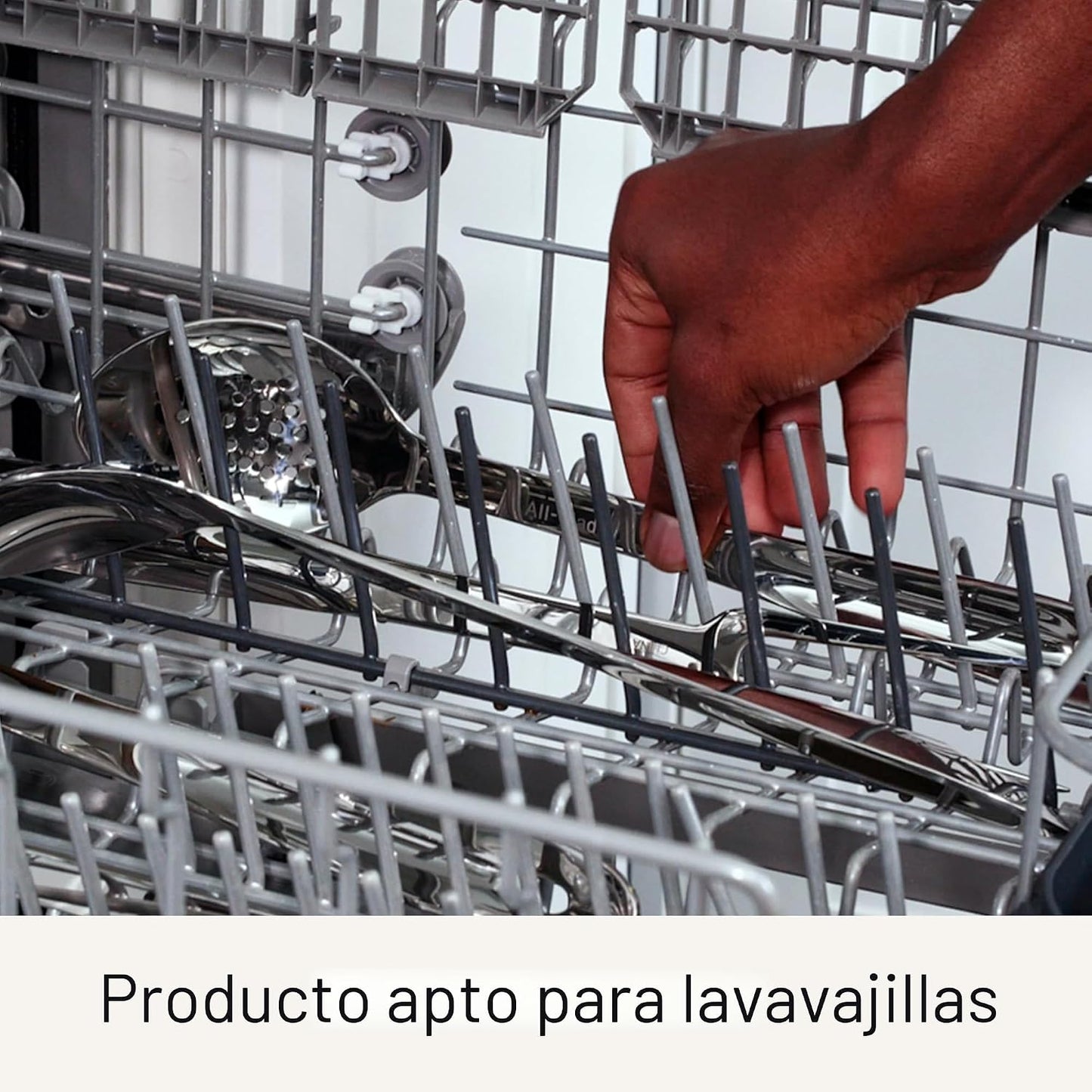 Juego de utensilios de cocina de acero inoxidable de 5 piezas All-C...